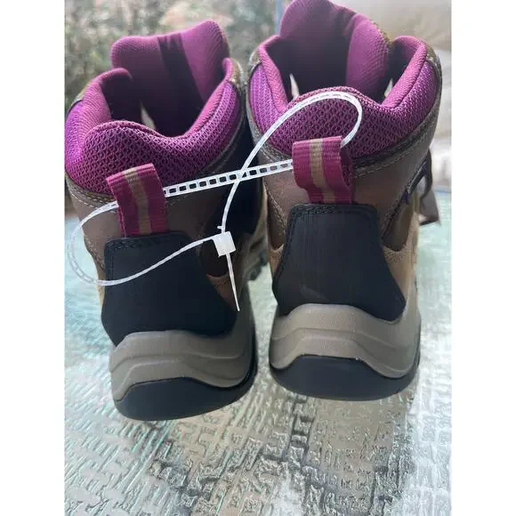 NWT Timberland Women's Mt. Maddsen Mid WP Hiking Boots - Brown 8.5 - Picture 3 of 5